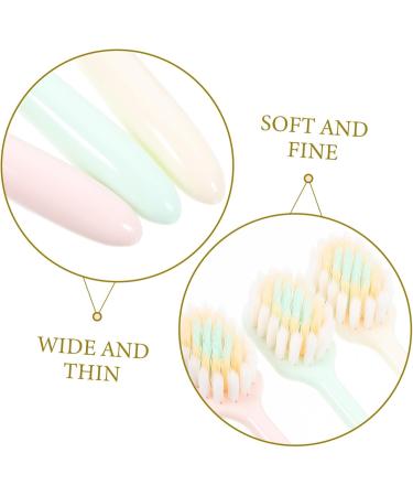 Minkissy 9-PTH Tooth Cleaning Toothbrush - Soft Oral Hygiene Brush for Adults | Travel-Friendly 3-Pack - Buy Online on GoSupps.com