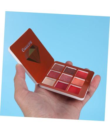 Buy Hemoton 9 Flash Glitter Eyeshadow - Red Metallic & Matte Eye Shadow Palette for Lasting Makeup | International Shipping Available - Buy Online on GoSupps.com