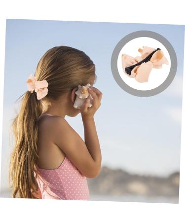 POPETPOP 1pc Vertical Ponytail Clip French Bowknot Hair Claws Big Catch Hair Clip Ribbon Jaw Clips Banana Hair Clip Tension Hair Claw Pink Tiara Hair Clamp Fabric Vertical Card Take a Bath - Buy Online on GoSupps.com