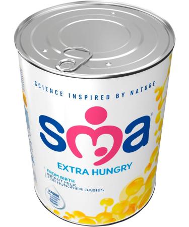 SMA Extra Hungry Infant Milk 800g - Pack of 1 | Suitable from Birth | High Quality Formula - Buy Online on GoSupps.com