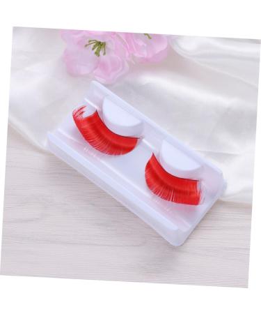 FRCOLOR Party Eyelashes Fake Lashes Long False Eyelash Color Eyelashes Fake Eyelashes - Buy Online on GoSupps.com