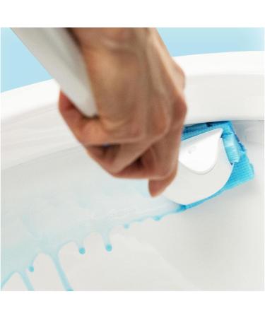 6 x Duck Fresh Brush Refills(6 Packs 72 Flushable Cleaning Pads) with 1x Toilet Duck Fresh Strips Pine(3 Strips) and 1x Hubsidia Microfibre Cloth - Buy Online on GoSupps.com