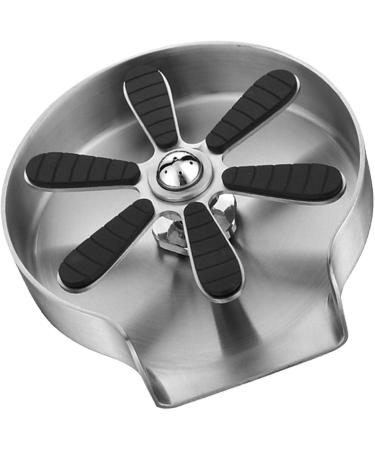 Stainless Steel Glass Rinser Glass Cleaner Sink Attachment Multi-Angle Cleaning Cup Rinser High Pressure Flushing Device Faucet Cup Cleaner for Kitchen Bar Cafe Resturant Nicything - Buy Online on GoSupps.com