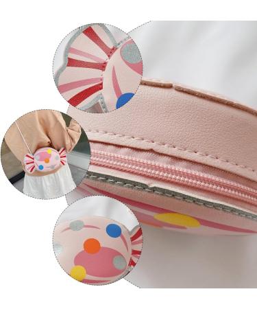 Lurrose Pink Mini Crossbody Bag for Girls | Candy Pocket Storage Pouch 21x11x5cm - Ideal for Children - Buy Online on GoSupps.com