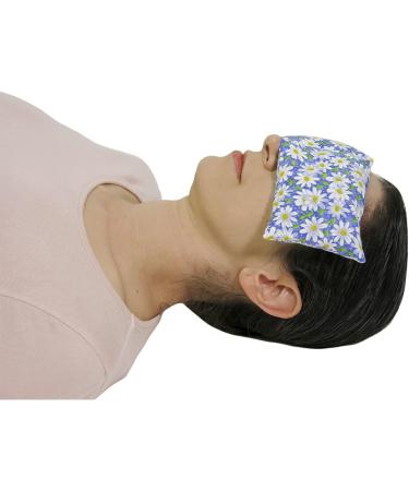 HSP Red Bean Eye Pillow - Soothe Tired Eyes | Hot/Cold Cotton Weighted Cover for Puffy Eyes, Migraine & Strain Relief, Natural Sleep Aid - Light Purple - Buy Online on GoSupps.com
