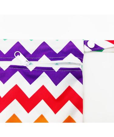 SECALIFE Waterproof Wet Bag | Washable Wet Dry Diaper Bag with Zipper | Daycare Organizer for Swimsuits & Soiled Baby Items | Colorful - Buy Online on GoSupps.com