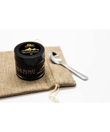 SILK ROAD ORGANICS Pure Himalayan Shilajit Resin 30g (Pack of 2) | Metabolism & Immune Support w/ Fulvic Acid & Trace Minerals - Buy Online on GoSupps.com