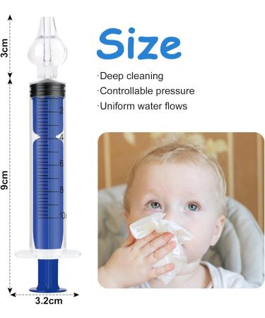 Vicloon Baby Nasal Aspirator - Safe Nose Cleaner for Newborns & Toddlers - Reusable Silicone Suction - 4pc-4colors - Buy Online on GoSupps.com
