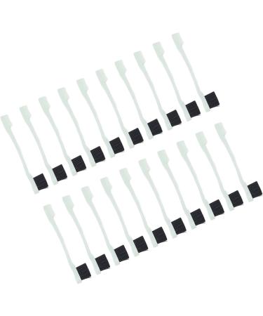 Eyelash Brush Comb Double Head Eyebrow Brush Nylon Bristles Prevent Deformation 20 Pieces Practical Ergonomic Handle Gentle and Safe Use for Women and Girls for - Buy Online on GoSupps.com