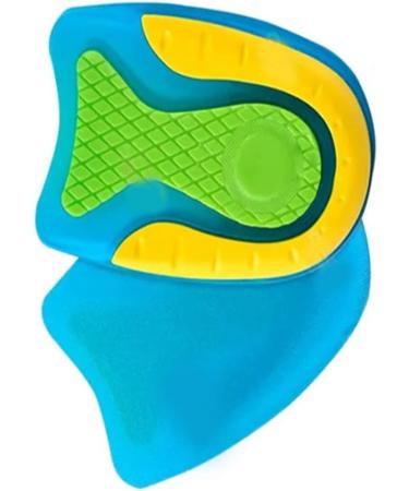 Men's Soft Silicone Heel Cups | Shock Absorbing U-Shaped Inserts | Height Increase | Easy to Clean | Aerodynamic Design | Multifunctional Foot Support - Buy Online on GoSupps.com