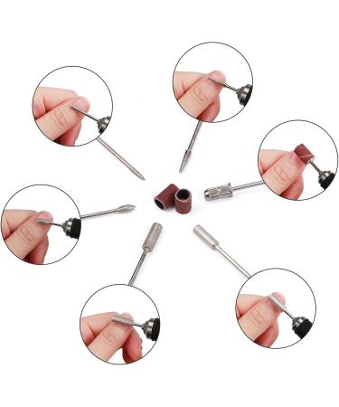 Electric Nail Drill 35000 RPM Compact Efile Electrical Professional Nail File Kit with Foot Pedal for Acrylic Gel Nails Manicure Pedicure Polishing Shape Tools Design for Home Salon Use Grey - Buy Online on GoSupps.com