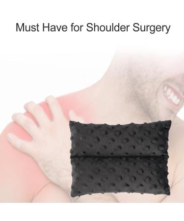 Neck Pad Strap Cushion Pillow for Arm Sling - Comfort Support for Shoulder & Elbow Injuries - Minky Dot Black - Buy Online on GoSupps.com