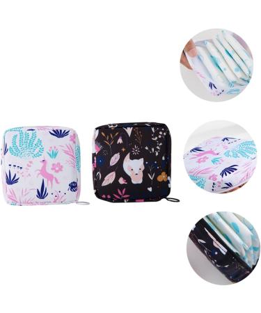 Gleavi Storage Bag for Women's Bandages & Breastfeeding Inserts - Mint Nylon Wallet for Period & Menstrual Needs - Buy Online on GoSupps.com
