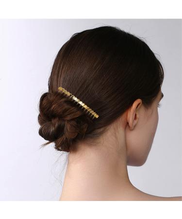 Rocutus 10-Piece 20 Teeth Metal Wire Hair Clip Combs for Women - Mixed | DIY Twist Bridal Wedding Veil Hair Accessories - Buy Online on GoSupps.com