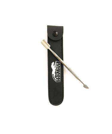 Stainless Steel Manicure Pedicure Cuticle Nail Pusher and Nail Cleaner Double Ended Head Nail Scraper Gel Nail Polish Remover For Fingernails and Toenails - Buy Online on GoSupps.com