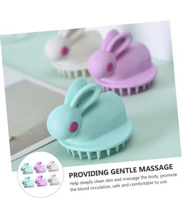 Buy Beavorty 6-St Shampoo Brush for Curly Hair - Scalp Massage & Cleaning Device for Kids & Adults - TPE Hair Wash International Shipping Available - Buy Online on GoSupps.com