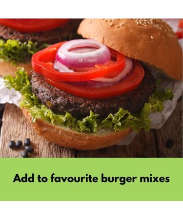 Bacon Seasoning - Smoky - 200g - Plant Based Vegan Friendly - 40 Servings - Resealable Packet - Made in the UK by Herby Hog - Buy Online on GoSupps.com