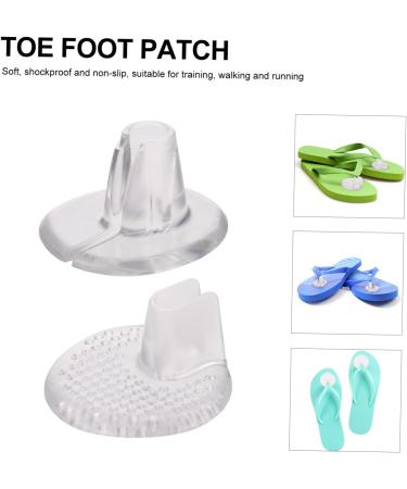 FOMIYES Non-Slip Gel Foot Stickers for Sandals & Flip-Flops - 48 Pairs Cushions & Guards for Men & Women - Buy Online on GoSupps.com