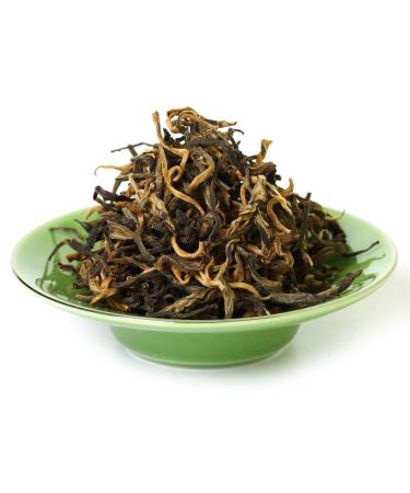 GOARTEA 1000g (35.2 Oz) Premium Yunnan FengQing Golden Buds Dian Hong Dianhong Chinese Black Tea noir