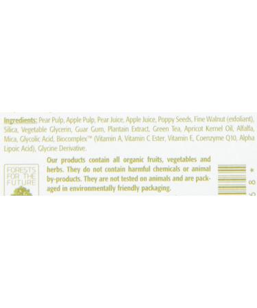 Eminence Organic Pear & Poppy Seed Microderm Polisher 2.0 oz - Exfoliating Skincare Treatment - Buy Online on GoSupps.com