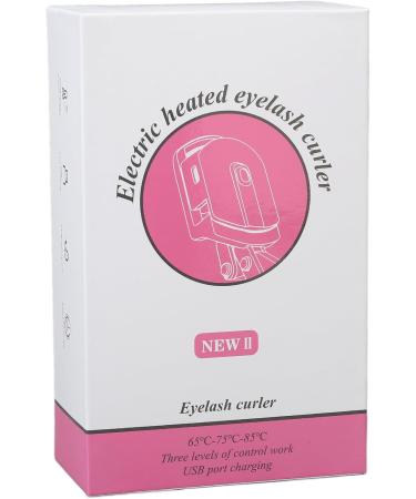 Rechargeable Heated Eyelash Curler 3 Gears Temperature Adjustable Portable Curling Tool Electric Lash Curler for Thick Curly Slender Eyelashes (Yinhinggucon6t7ew-12) - Buy Online on GoSupps.com