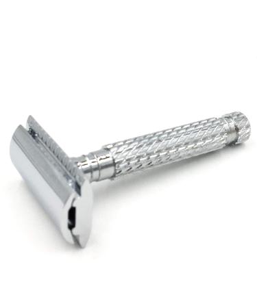 Parker Safety Razor 94R Hefty Double Edge Safety Razor with 5 Premium Blades - Best International Shipping Options - Buy Online on GoSupps.com