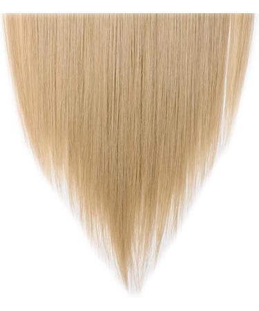 Silk-co Long Straight Hairpiece Extensions Clip in 23 inch Synthetic Heat Resistant - Dark Blond&Bleach Blond - Buy Online on GoSupps.com