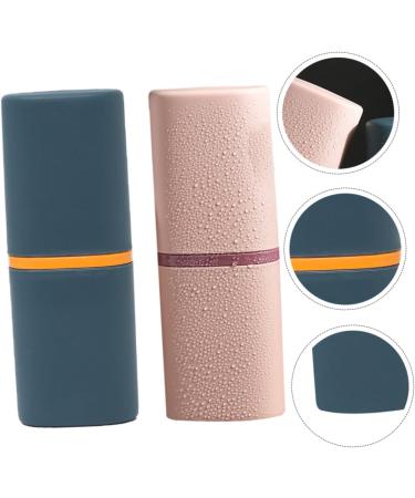 Beaupretty Raccoon Toothbrush Container Set - 2 Pack Toothbrush Case & Storage Cup (19.8x7.2cm) - Ideal for International Shipping - Buy Online on GoSupps.com