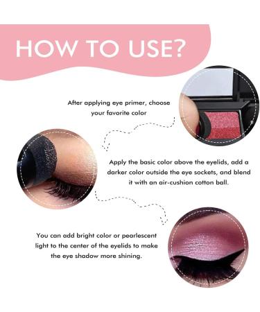 Perfect Two-Tone Eyeshadow Glitter Eyeshadow Palette Portable Two-Tone Eyeshadow 2 In 1 Dual Color Eyebrow Powder Lazy Eyeshadow Palettes(02) - Buy Online on GoSupps.com