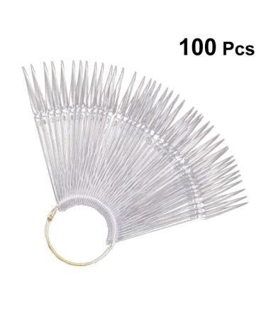 Buy Lurrose 100-Piece Nail Tip Display Palette Perfect for Nail Polish & UV-Gel | International Shipping Available - Buy Online on GoSupps.com