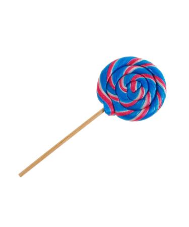 Shop Handmade Round Lollipops - Bubble Gum Flavor - 25g Set of 8 | International Shipping Available - Buy Online on GoSupps.com