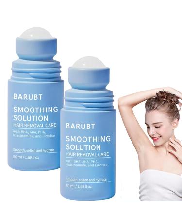 2Pcs Shopentra - Razor Bump & Ingrown Hair Treatment Smoothing Solution Ingrown Hair Serum for Women and Men