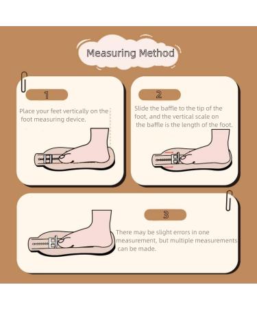 Buy Elegance-go Footmonds: Professional Shoe Size Measuring Gauge for Kids & Adults (EU Sizes 8-48) - Buy Online on GoSupps.com