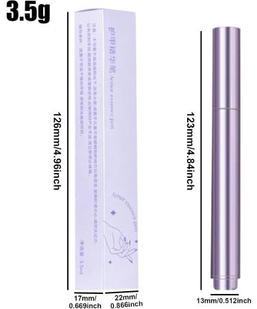 Nagel Cuticle Oil - 3.5g Nail Care Stick | Nail Oil Pin | Nail Polish Care Pen | Nail Care Pen Pen for Girls Girlfriends Rags - Buy Online on GoSupps.com