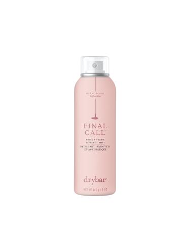 Drybar Final Call Frizz & Static Control Mist | Fights Frizz Tames Flyaways to Maintain Smooth and Shiny Blowouts 24 Hour Frizz Control & 72 Hour Static Control Blanc Scent 5 Ounce (Pack of 1)