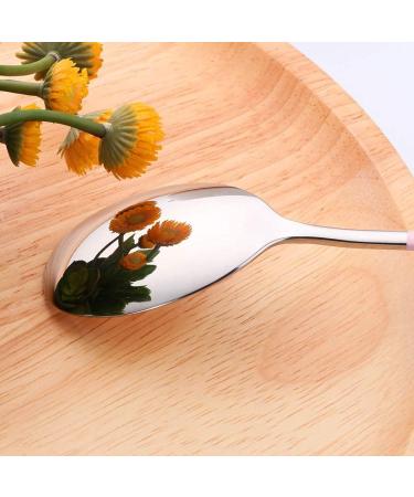 Chopsticks Spoon Set Red Stainless Steel Chopsticks Spoons 4 Sets Sushi Chopstick Soup Spoon Dinner Tableware Fork and Spoon HUAN TAI (Color : Pink) - Buy Online on GoSupps.com