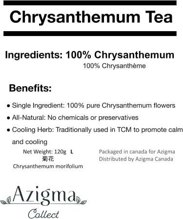 Dried Chrysanthemum Flowers ( ) Loose Chrysanthemum Tea Traditional Herbal Tea Natural Chrysanthemum Flowers for Brewing 120g - Buy Online on GoSupps.com