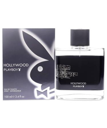 Playboy Fragrances Playboy Hollywood Eau De Toilette Spray 3.4 Oz/ 100 Ml for Men By 3.4 Fl Oz - Buy Online on GoSupps.com