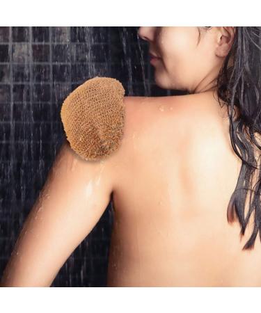2ST Scrubbing Bathing Peeling Gloves - Luffa Sponge Shower Gloves for Spa & Body Care - Buy Online on GoSupps.com
