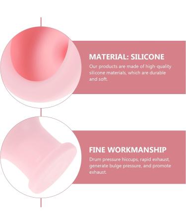 Palm Chest Percussion Cup Baby Massager - Phlegm Remover & Back Massage Tool for Nursing Bed Rest - Pink - Buy Online on GoSupps.com