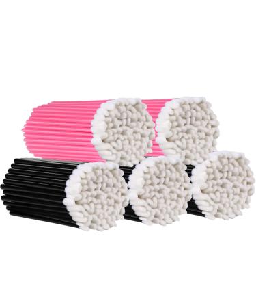 KINGMAS 500 Pack Lip Wands Applicators Disposable Lip Brushes Lipstick Gloss Wands Applicator Makeup Tool Kits (500 Pack)