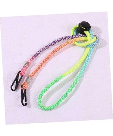 FRCOLOR 9 STK Adjustable Anti-Lost Rope Hat Band & Glasses Holder | Retro Snap Lens Mask Hookers for Caps & Face Masks | International Shipping Available - Buy Online on GoSupps.com