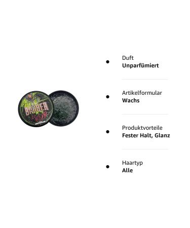 BARBER MARMARA SPIDER Hair Wax 150ml | Wet-Look Shine Effect Hair Wax for Stylish Hair - Buy Online on GoSupps.com