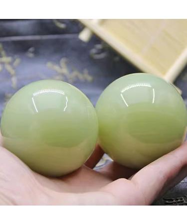 Unbit Baoding Balls - Green Stress Balls for Adults | Marble Chinese Health & Massage Exercise | Stress Relief & Hand Exercise - Buy Online on GoSupps.com