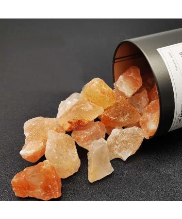 Bulk Natural Orange Salt Stone Rough Rock - 100g Healing Crystal for Reiki Essential Oil Diffuser & DIY Decoration - Buy Online on GoSupps.com