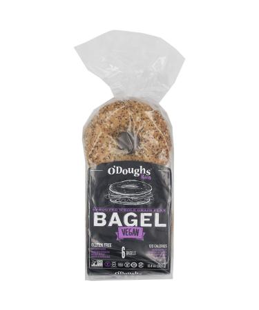 O'Doughs Thins - Sprouted Whole Grain Flax Bagels 10.6oz | Presliced | Good Source of Fibre, Cholesterol Free, Trans Fat Free | Pack of 3 | Whole Grain Flax Bagel 10.6 Ounce (Pack of 3)