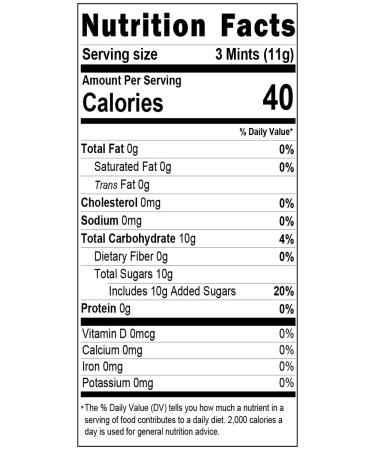 Wedding Buttermints - Individually Wrapped Butter Mint Candy (110 Pieces) - Buy Online on GoSupps.com