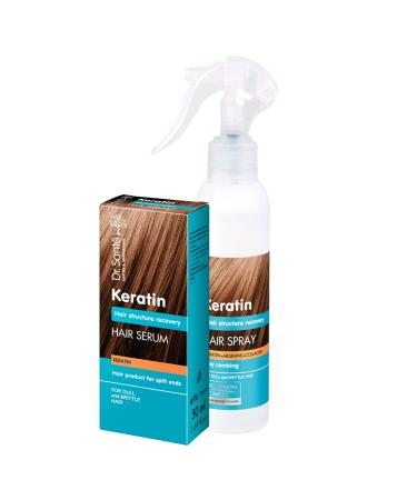 Dr. Sant  Keratin Hair Oil Serum Collagen and Argan Deep Regeneration 50 ml 0% Parabens and Mineral Oils