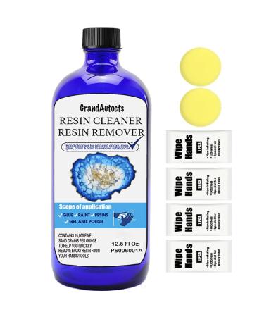 GrandAutocts Epoxy Resin Cleaner Remover Suitable for use by artists and resin workers. Remove uncured resin and glue from the surfaces of tools molds etc.