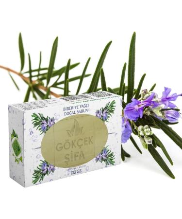 G k ek ifa G k ek ifa - Natural Rosemary Soap - Moisturizing and Nourishing - 100g - For face body and hair - Suitable for all skin types - No chemical additives - Rosmarinus - Buy Online on GoSupps.com